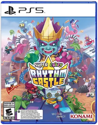Front. Konami - Super Crazy Rhythm Castle. - [E10+ (Everyone 10+)]