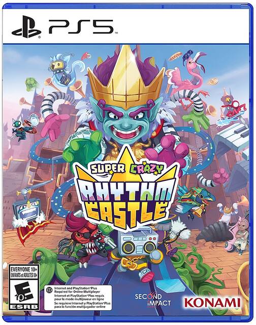 Turn up the volume for 'Super Crazy Rhythm Castle', launching today on  PlayStation®5, PlayStation®4, Xbox Series X, S, Steam® and Nintendo Switch™!