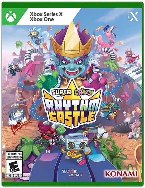 It's 'Super Crazy Rhythm Castle', The Chaotic Rhythm Adventure! An  Unforgettable Journey is Coming Soon to PlayStation®5, PlayStation®4, Xbox  Series X, S, Xbox One, Steam® and Nintendo Switch™!