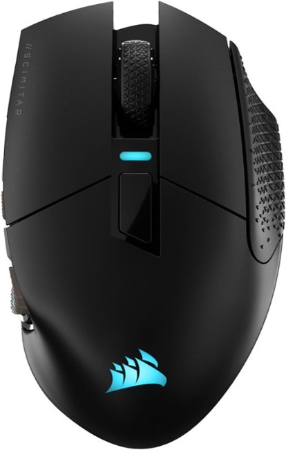 CORSAIR - Scimitar Elite Wireless Gaming Mouse with 16 Programmable Buttons - Black_1