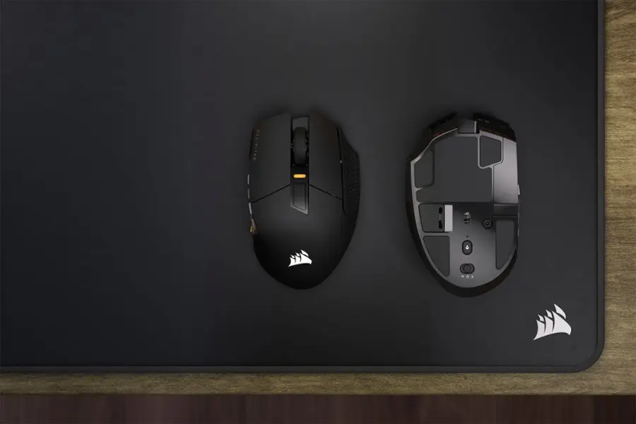 Alt View 19. CORSAIR - Scimitar Elite Wireless Gaming Mouse with 16 Programmable Buttons - Black.