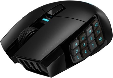 CORSAIR - Scimitar Elite Wireless Gaming Mouse with 16 Programmable Buttons - Black_2