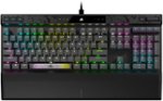 CORSAIR - K70 MAX RGB Magnetic-Mechanical Gaming Keyboard with PBT Double-Shot Keycaps - Steel Gray