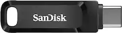 SanDisk - Ultra Dual Drive Go 1TB USB Type-A/USB Type-C Flash Drive - Black - Front_Zoom