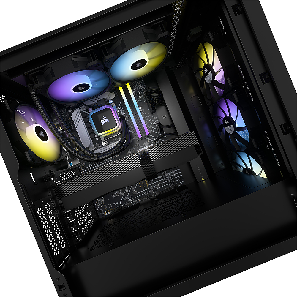 PC GAMER AMD RYZEN 7 5700G - CORSAIR CARBIDE SPEC-DELTA RGB TG NOIR - Pc  gamer maroc