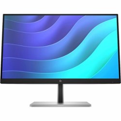 HP - 21.5" IPS LCD FHD 75Hz Monitor (USB, HDMI) - Black, Silver - Front_Zoom