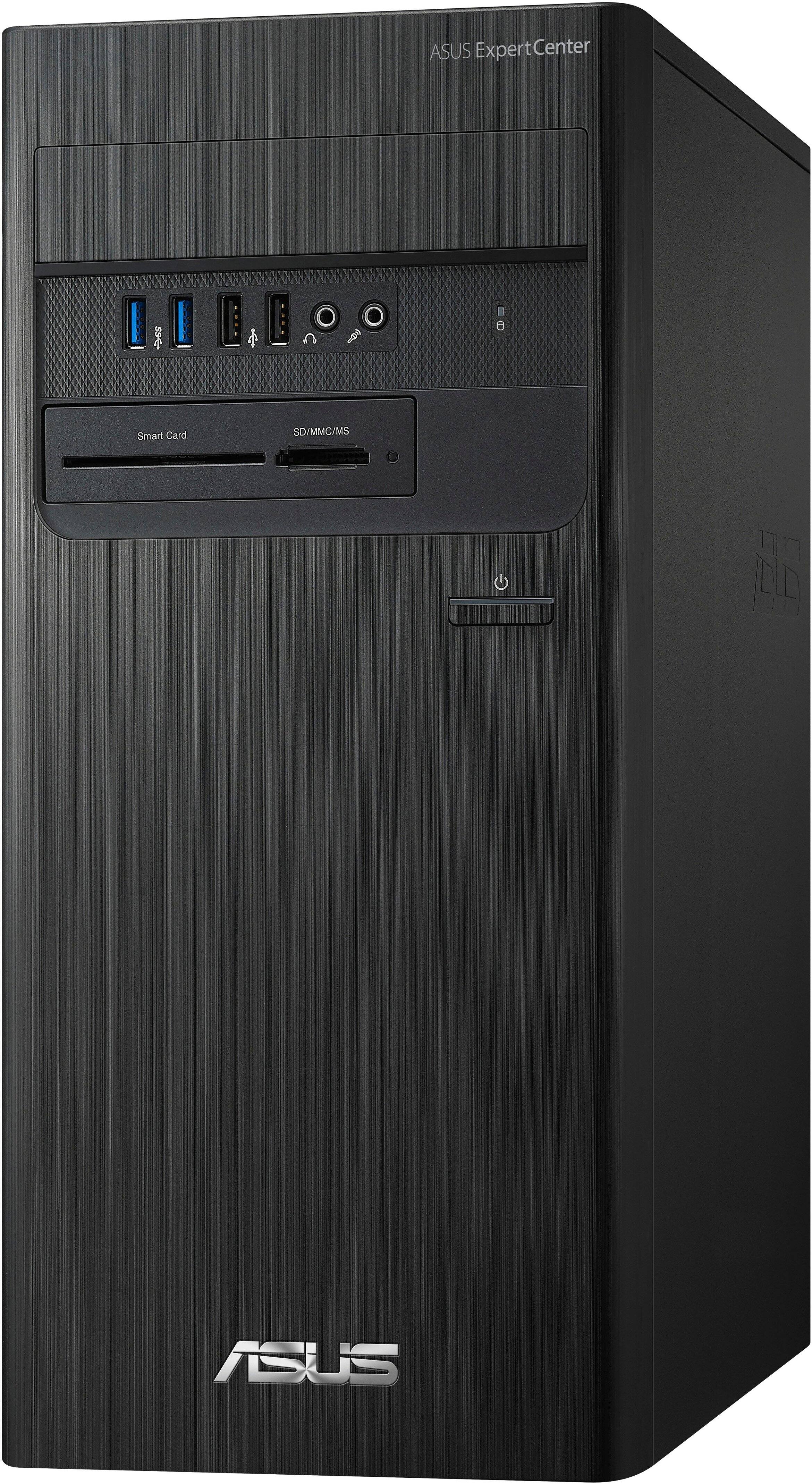 Left. ASUS - ExpertCenter D500 Desktop - Intel i5-13400 - 8GB Memory - 512GB SSD - Black.