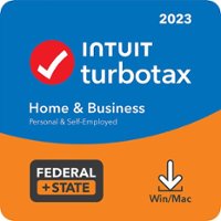 TurboTax - Home & Business 2023 Federal + E-file & State - Mac OS, Windows [Digital] - Front_Zoom