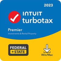 TurboTax - Premier 2023 Fed + E-file & State - Mac OS, Windows [Digital] - Front_Zoom