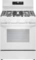 Frigidaire - 30 in. Wide 5 burners 5.1 Cu. Ft. Freestanding Gas Range with Quick Boil - White