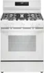 Front. Frigidaire - Frigidaire 5.1 Cu. Ft. Freestanding Gas Range with Quick Boil - White.
