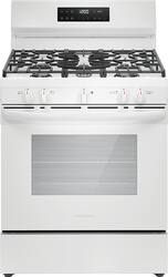 Frigidaire - 5.1 Cu. Ft. Freestanding Gas Range with Quick Boil - White - Front_Zoom