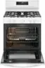Alt View 1. Frigidaire - Frigidaire 5.1 Cu. Ft. Freestanding Gas Range with Quick Boil - White.