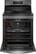 Alt View 1. Frigidaire - Gallery 5.3 Cu. Ft. Freestanding Electric Total Convection Range - Black Stainless Steel.