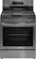 Front. Frigidaire - Gallery 5.1 Cu. Ft. Freestanding Gas Total Convection Range with Self Cleaning - Black Stainless Steel.
