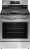 Front. Frigidaire - Gallery 5.1 Cu. Ft. Freestanding Gas Total Convection Range with Self Cleaning - Stainless Steel.