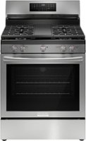 Frigidaire - Gallery 5.1 Cu. Ft. Freestanding Gas Total Convection Range with Self Cleaning - Stainless Steel - Front_Zoom