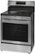 Angle. Frigidaire - Gallery 5.3 Cu. Ft. Freestanding Electric Total Convection Range - Stainless Steel.