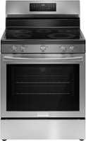 Frigidaire - Gallery 5.3 Cu. Ft. Freestanding Electric Total Convection Range - Stainless Steel - Front_Zoom