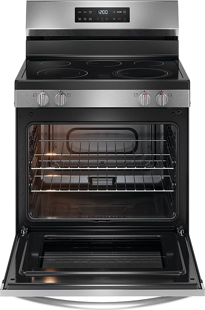 Frigidaire 5.3 Cu. Ft. Freestanding Electric Range With EvenTemp ...