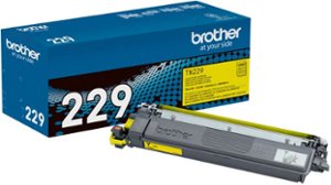 Brother - TN229Y Standard-Yield Toner Cartridge - Yellow - Front_Zoom