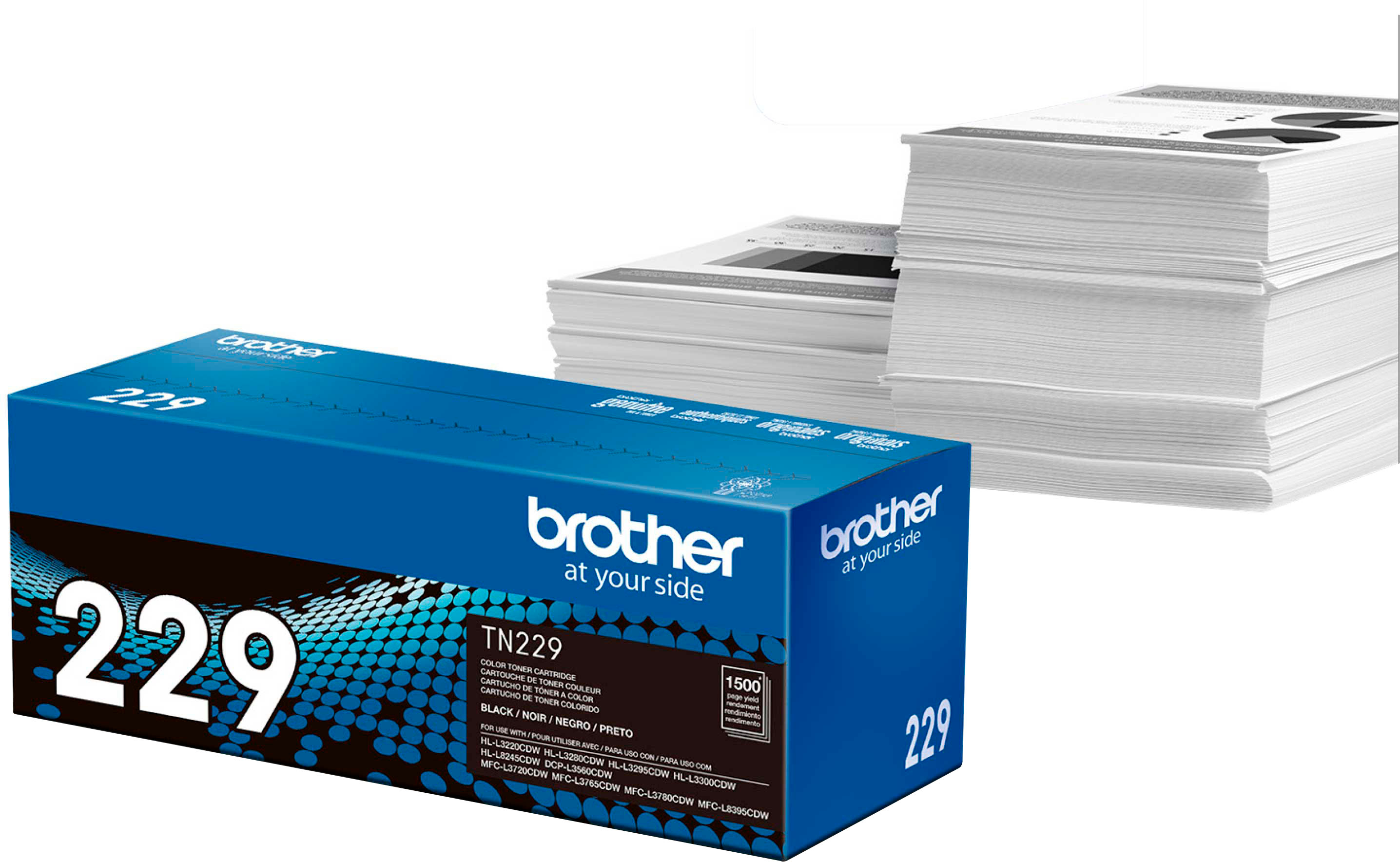 Brother – Cartouche de toner noir TN730, rendement standard