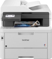 Brother - MFC-L3780CDW Wireless Digital Color All-in-One Printer with Laser Quality Output and Refresh Subscription Eligibility - White - Front_Zoom