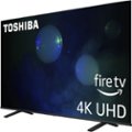 Angle. Toshiba - Toshiba - 75" Class C350 Series LED 4K UHD Smart Fire TV - Black.