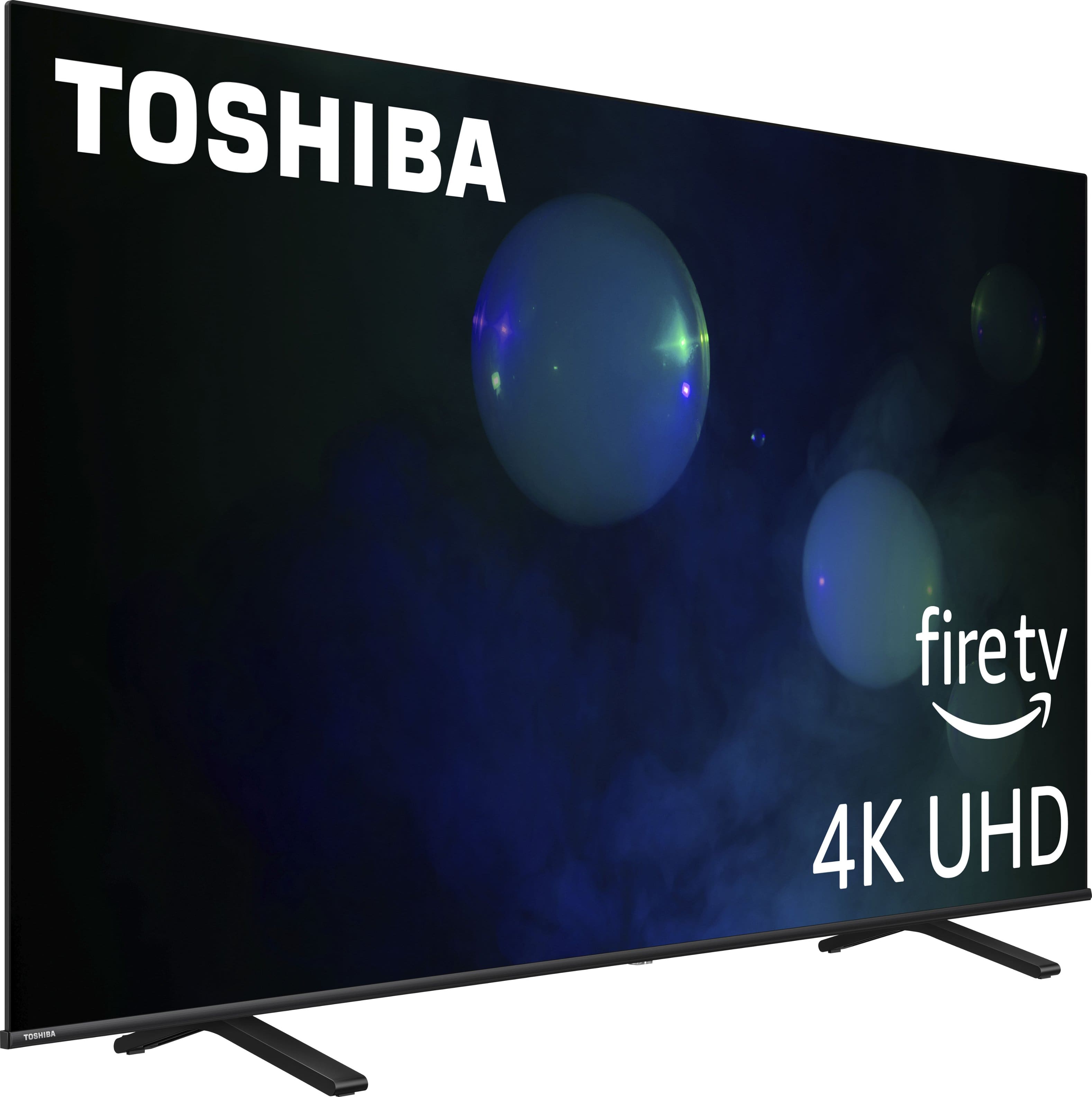 Left. Toshiba - Toshiba - 75" Class C350 Series LED 4K UHD Smart Fire TV - BLACK.