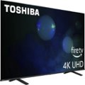 Left. Toshiba - Toshiba - 75" Class C350 Series LED 4K UHD Smart Fire TV - Black.