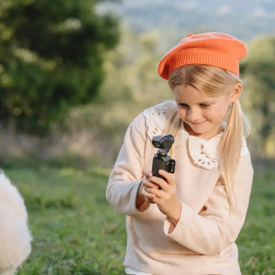 Alt View 16. DJI - Osmo Pocket 3 3-Axis Stabilized 4K Handheld Camera with Rotatable Touchscreen - Gray.