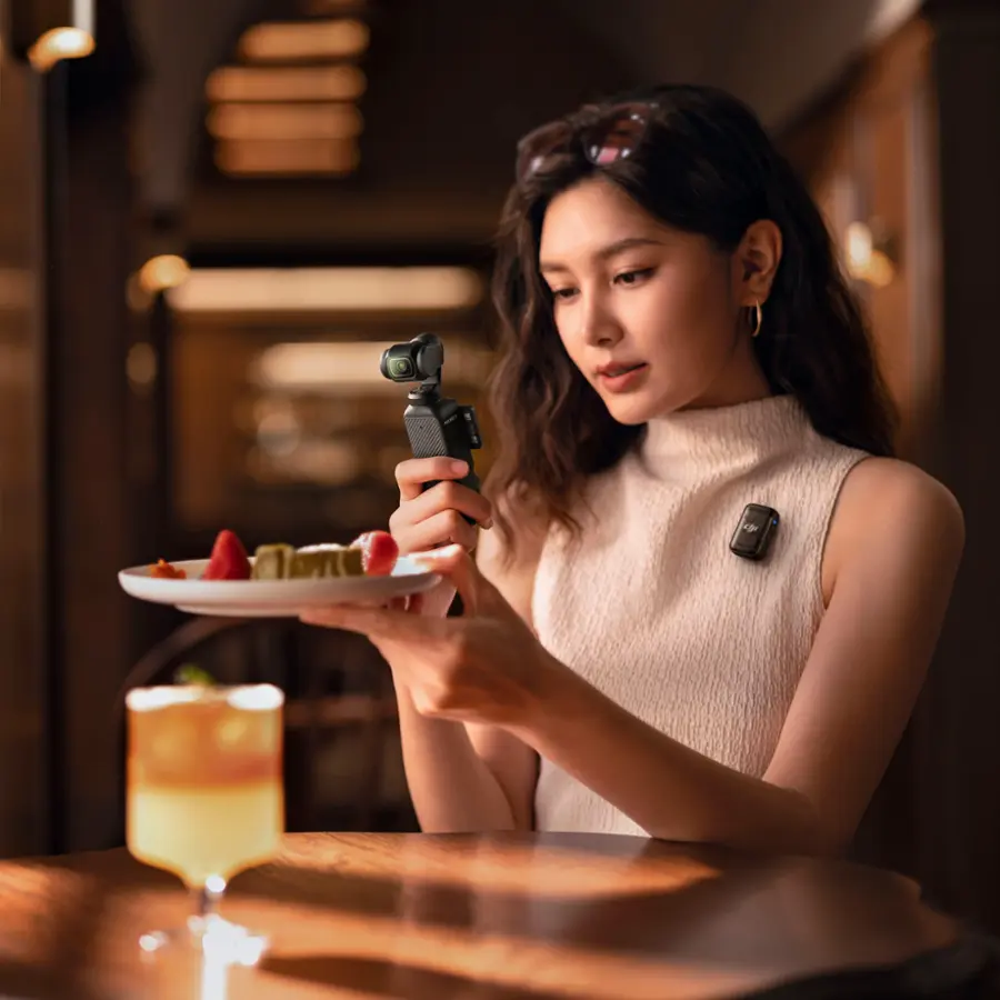 Alt View 17. DJI - Osmo Pocket 3 3-Axis Stabilized 4K Handheld Camera with Rotatable Touchscreen - Gray.
