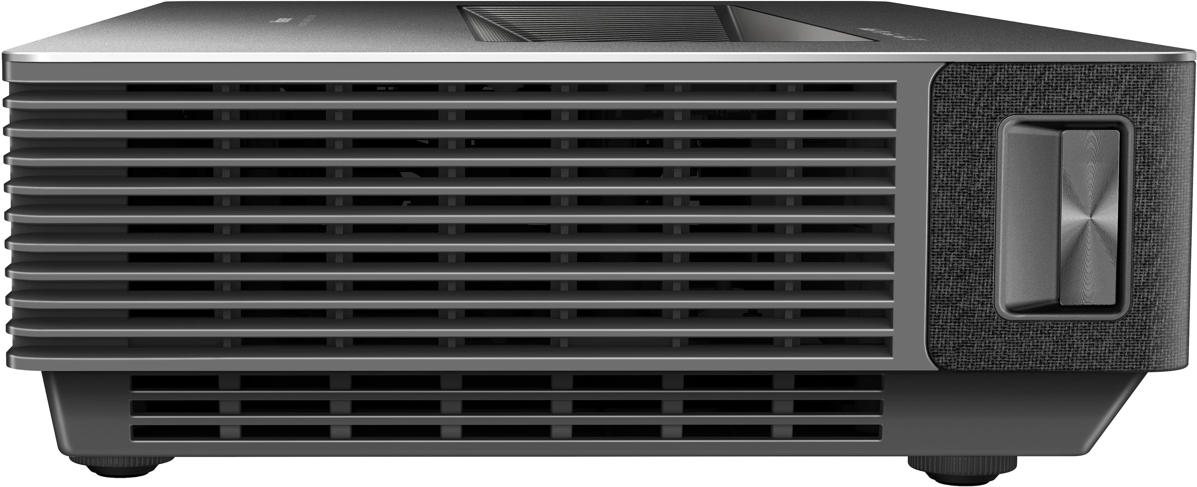 Alt View 12. Hisense - L5H Laser TV X-Fusion UST Projector with INCLUDED 100" ALR Screen, 4K UHD, 2700 Lumens, Dolby Vision & Atmos, Google TV - Black.