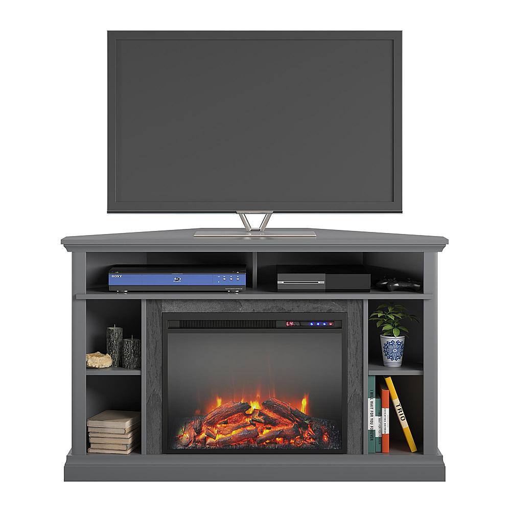 Best Buy Ameriwood Home Overland Electric Corner Fireplace for TVs up