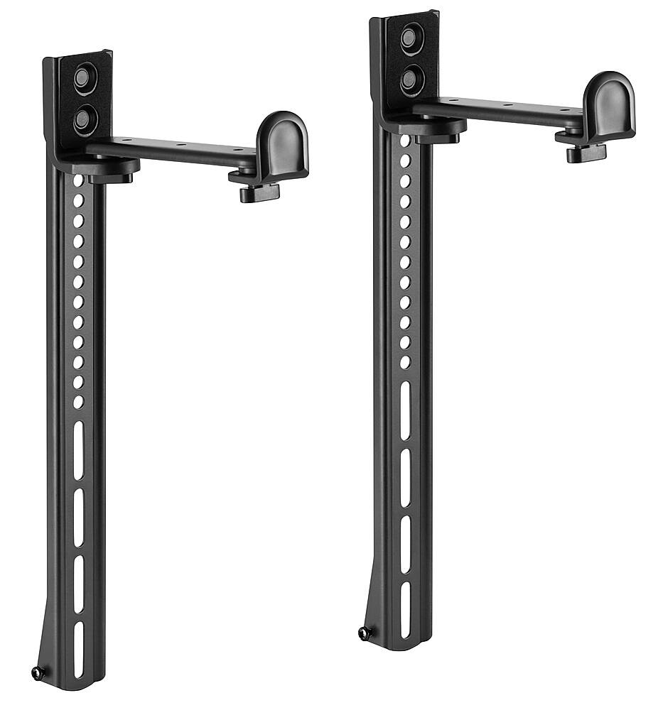 Angle. Peerless-AV - Universal Sound Bar Mount - Black.