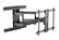 Front. Peerless-AV - Universal Articulating TV Mount for 37-80" Displays - Black.