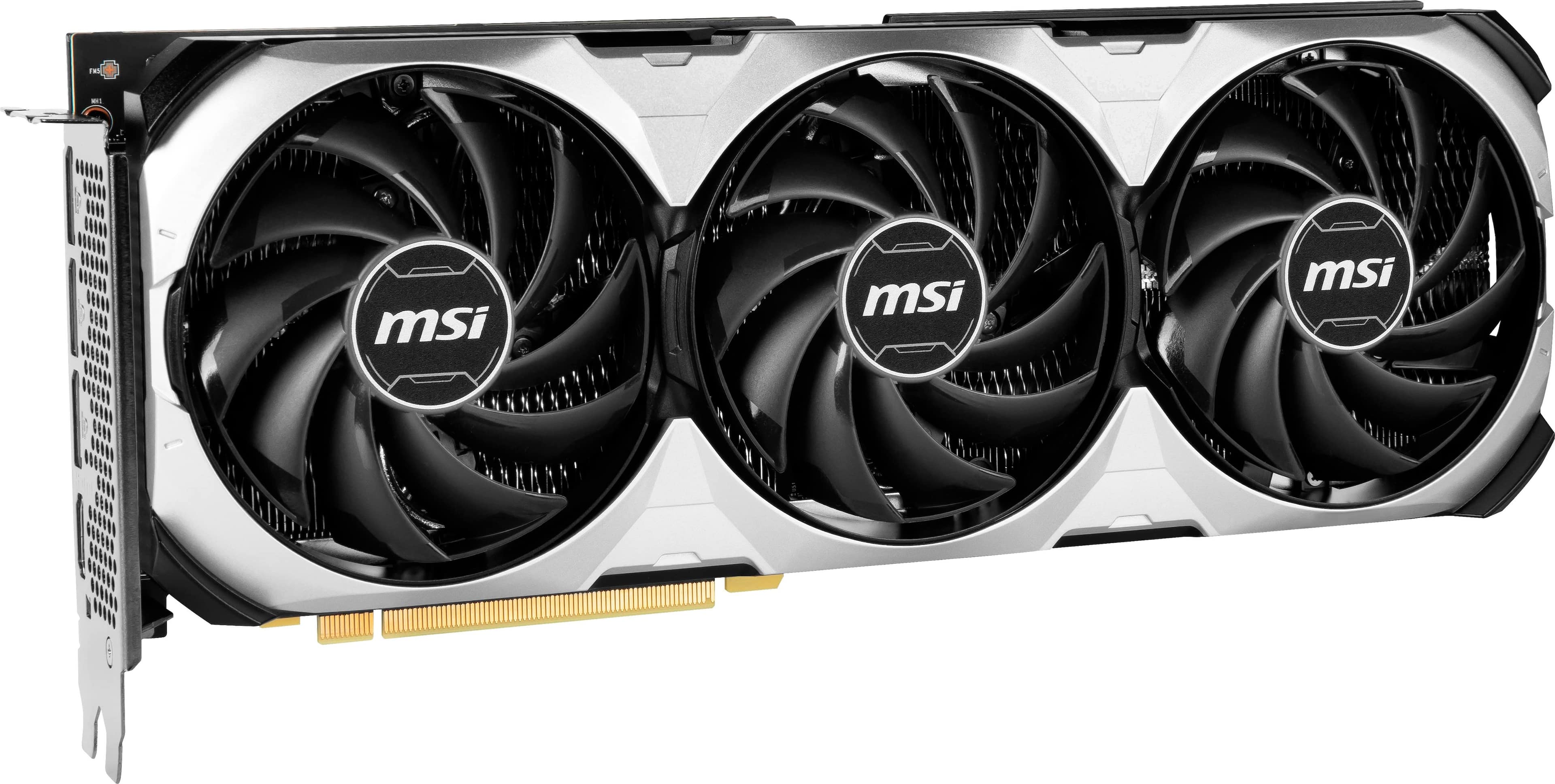 MSI NVIDIA RTX 4070 Ti VENTUS 3X E 12G OC 12GB DDR6X- PCI Express