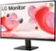 Left. LG - 27" IPS 3-Side Borderless FHD 100Hz AMD 100Hz FreeSync Monitor (HDMI) - Black.