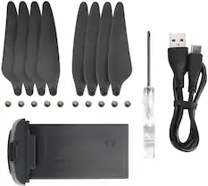 Front. Snaptain - Replacement Battery for Snaptain P30 with propellers (8-count) - Gray.