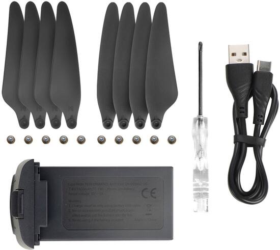 Replacement Battery for Snaptain P30 with propellers 8 count