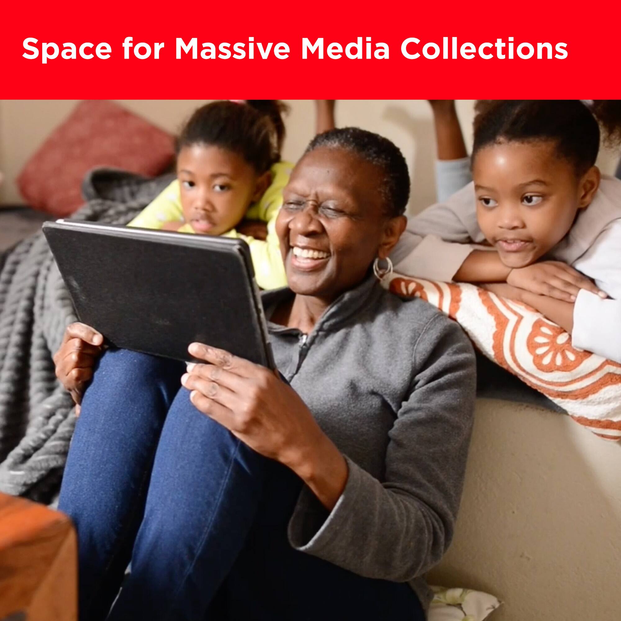 Space for Massive Media Collections