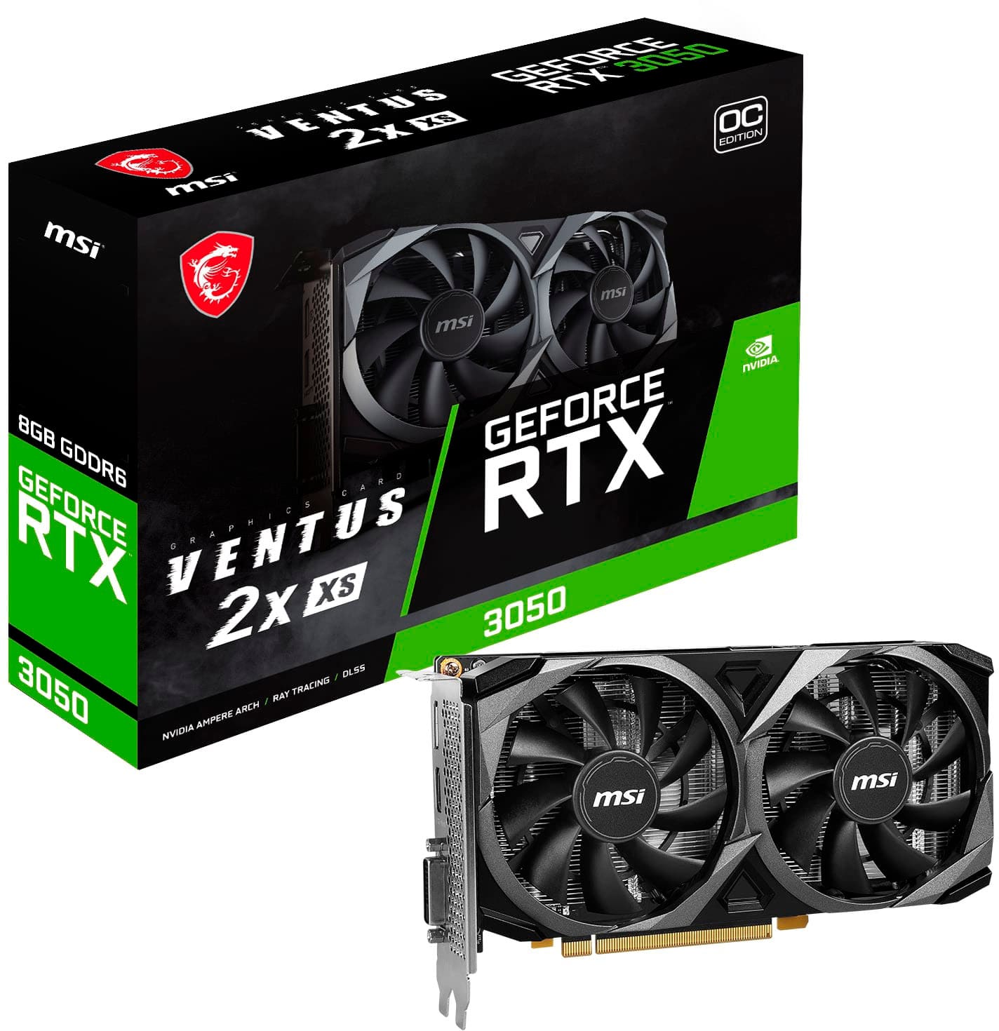 MSI NVIDIA GeForce RTX 3060 Ventus 2X 12G OC 12GB GDDR6 PCI MSI NVIDIA GeForce RTX 3060 Ventus 2X 12G OC 12GB GDDR6 PCI