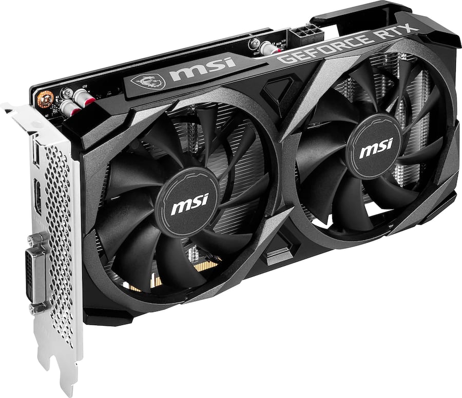MSI NVIDIA RTX 3050 VENTUS 2X XS 8G OC 8GB GDDR6 PCI Express 4.0 MSI NVIDIA RTX 3050 VENTUS 2X XS 8G OC 8GB GDDR6 PCI Express 4.0