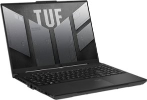 ASUS - TUF Gaming A16 16" 165Hz Gaming Laptop FHD-AMD Ryzen 7 7735HS with 16GB DDR5 Memory- Radeon RX7700S 512GB PCIe SSD - OFF BLACK - Angle_Zoom