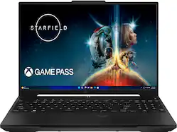 ASUS - TUF Gaming A16 16" 165Hz Gaming Laptop FHD-AMD Ryzen 7 7735HS with 16GB DDR5 Memory- Radeon RX7700S 512GB PCIe SSD - Off Black - Front_Zoom
