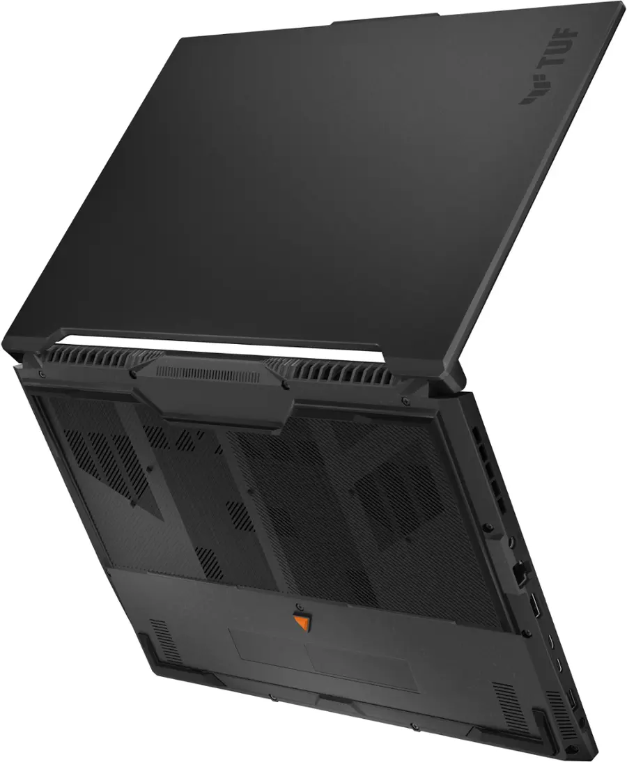 Alt View 13. ASUS - TUF Gaming A16 16" 165Hz Gaming Laptop FHD-AMD Ryzen 7 7735HS with 16GB DDR5 Memory- Radeon RX7700S 512GB PCIe SSD - OFF BLACK.