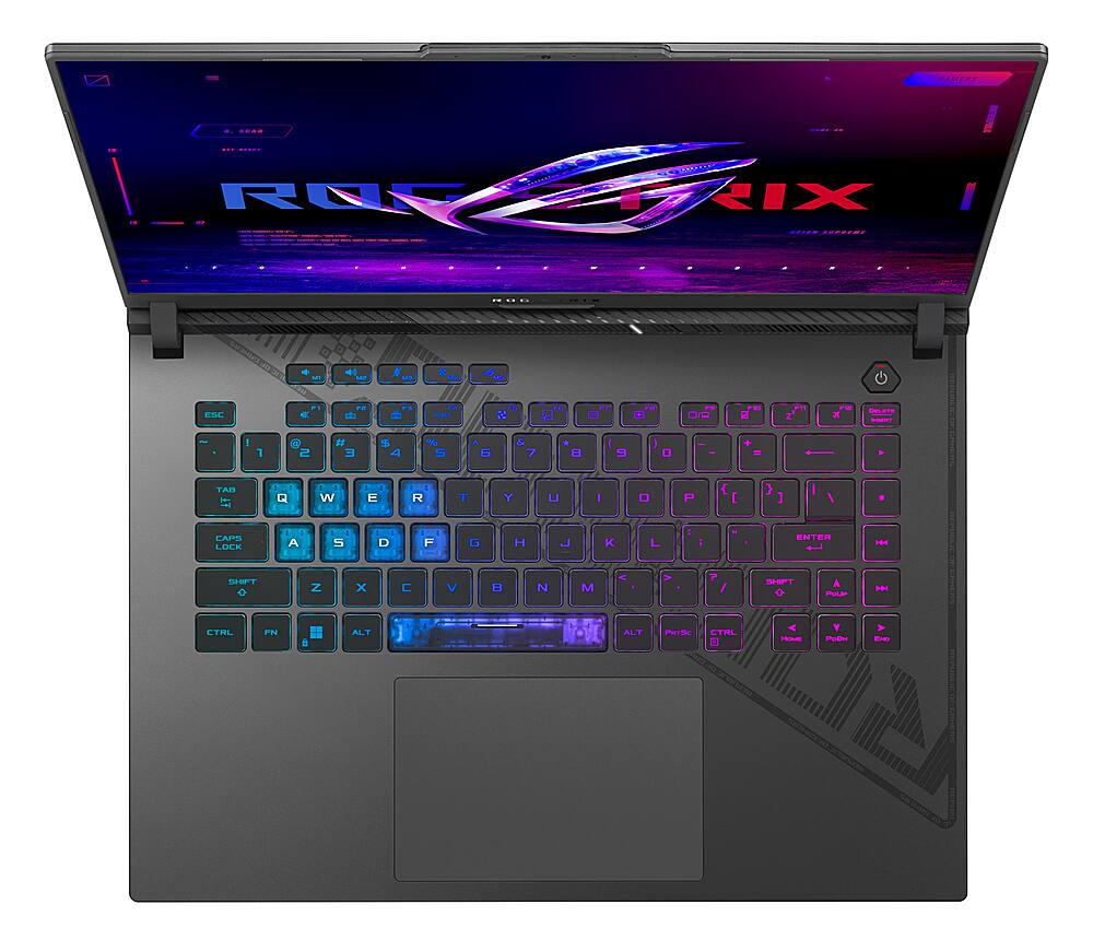 ASUS ROG Strix G16 (2023) Gaming Laptop, 16” 16:10 FHD 165Hz, GeForce RTX  4060, Intel Core i7-13650HX, 16GB DDR5, 512GB PCIe SSD, Wi-Fi 6E, Windows