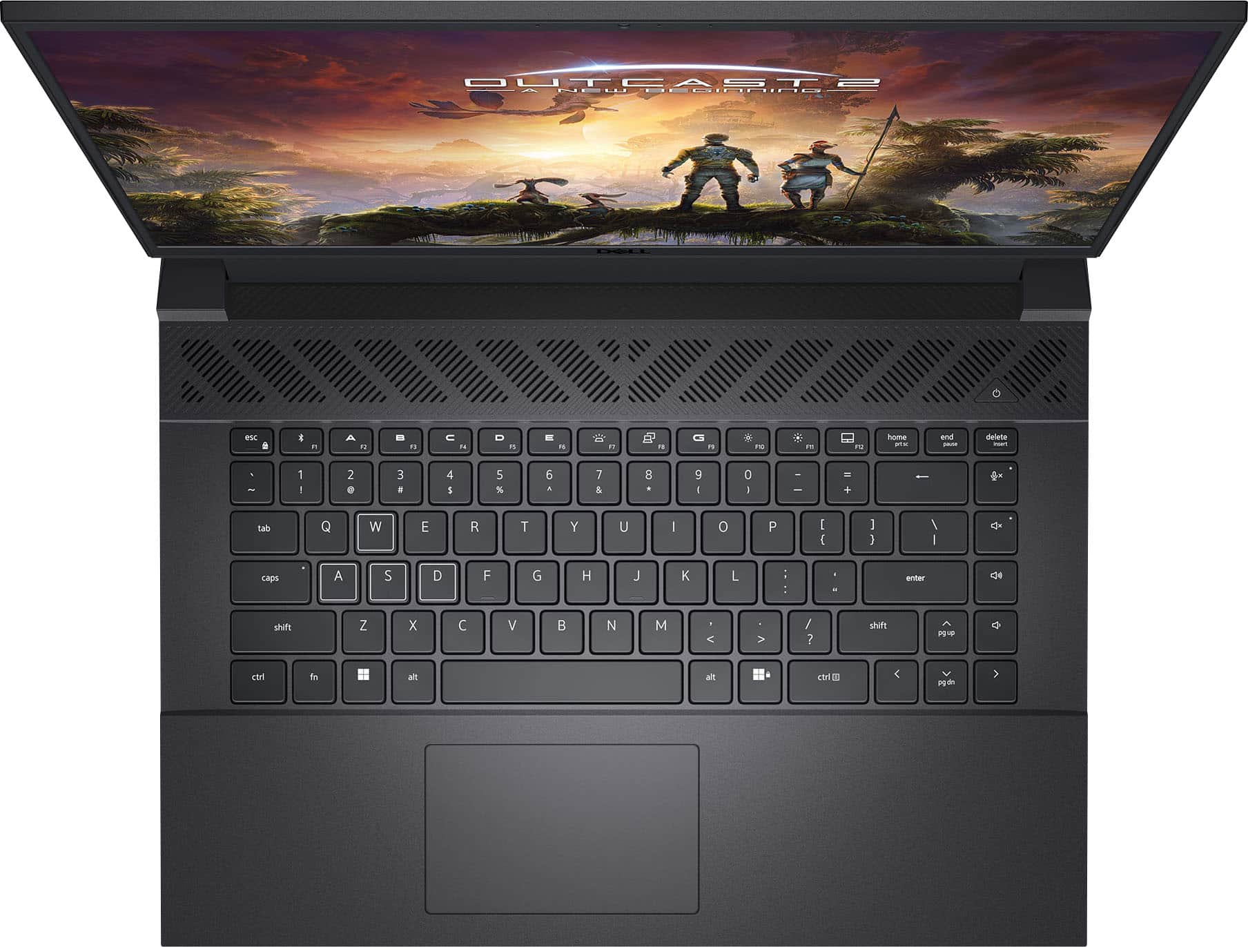 Alt View 13. Dell - G16 16" Gaming Laptop - Intel Core i9 - NVIDIA GeForce RTX 4060 - 32GB Memory - 1TB SSD - Metallic Nightshade.