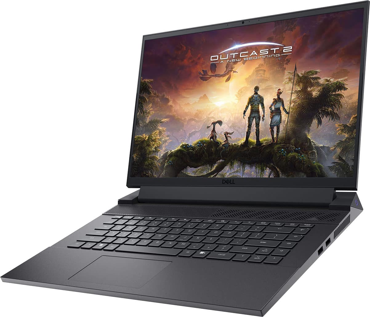 Alt View 16. Dell - G16 16" Gaming Laptop - Intel Core i9 - NVIDIA GeForce RTX 4060 - 32GB Memory - 1TB SSD - Metallic Nightshade.