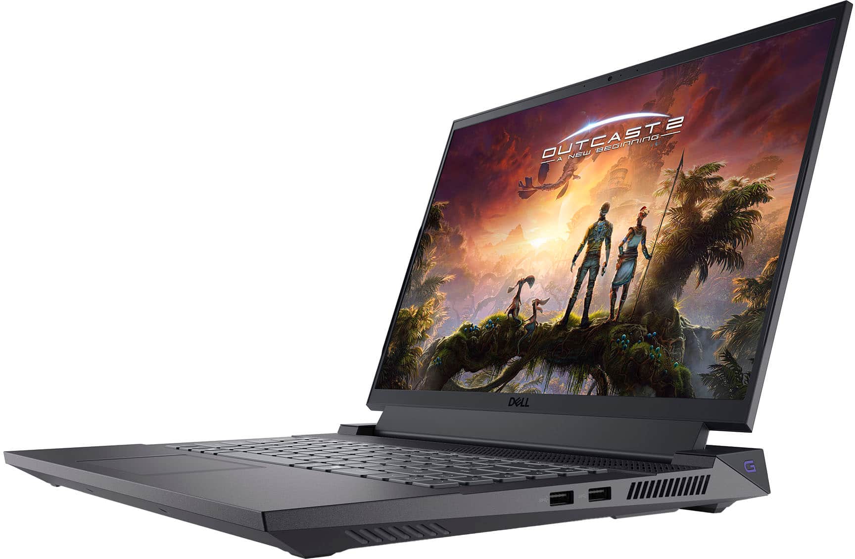 Left. Dell - G16 16" Gaming Laptop - Intel Core i9 - NVIDIA GeForce RTX 4060 - 32GB Memory - 1TB SSD - Metallic Nightshade.